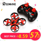Eachine E010 Mini 2.4G 4CH 6 Axis 3D Headless Mode Memory Function RC Quadcopter RTF RC Tiny Gift Present Kid Toys